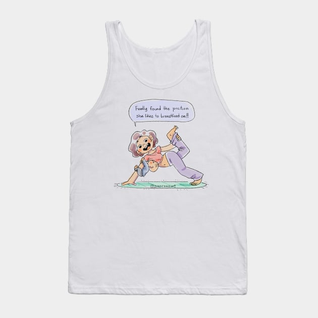 BREASTFEEDING Tank Top by ginaromoart